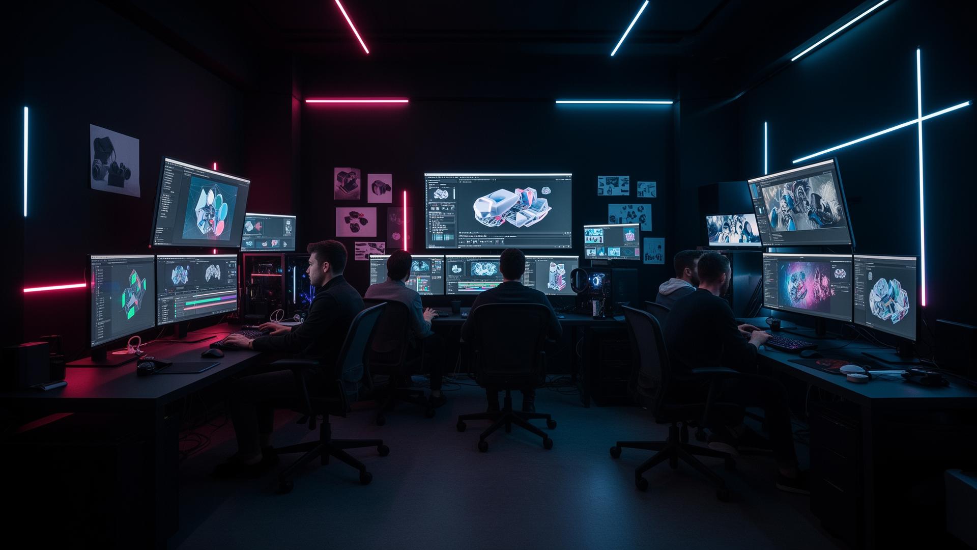 DLX Studios creative production workspace